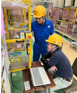 社内での流動確認